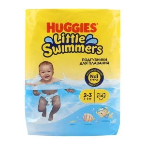 Фото для Подгузники-трусики HUGGIES Little Swimmers для плавания 2-3 3-8кг 14шт