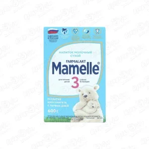 Смесь Mamelle 3 напиток молочный 600г с 12 мес БЗМЖ