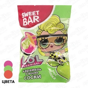 Фото для Карамель Sweet bar LOL в форме пустышки 10г