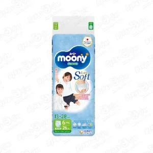 Подгузники-трусики Мoony XXL 13-28кг 26шт