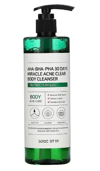 Фото для Some By Mi AHA-BHA-PHA Acne Body Cleanser / Очищающий гель для тела для проблемной кожи