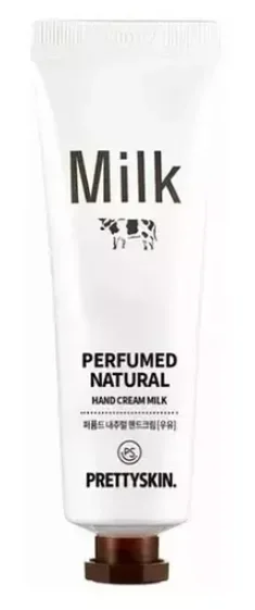Фото для PRETTYSKIN. Perfumed Hand Cream Milk / Парфюмированный увлажняющий крем для рук с молочным протеином
