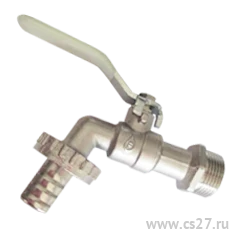 Фото для Кран Ferat Standart со штуцером 15 рычаг