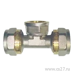 Фото для Тройник с BP 20 х 1/2 х 20 (метапол) Корея