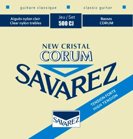 Фото для Струны для классической гитары Savarez 500CJ 30-44 New Cristal Corum High Tension, Savarez (Саварез)