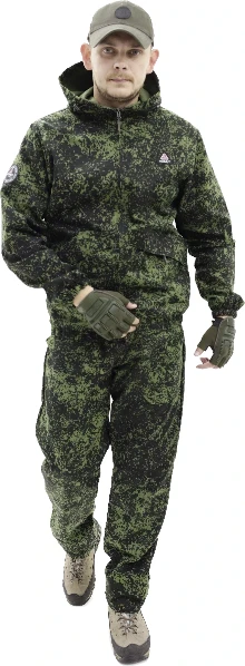 Фото для Костюм летний "СЛЕДОПЫТ" тк. Твилл, цв. Цифра зеленая