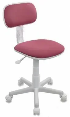 Кресло детское Бюрократ CH-W201NX розовый 15-55 крестовина пластик пластик белый