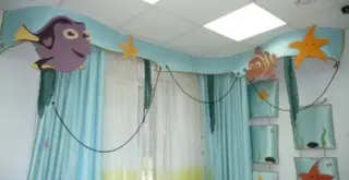 Шторы для детской комнаты "В поисках Немо"